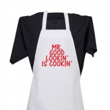 Mr. Good Lookin is Cooking Apron