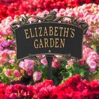 Personalized Garden Plaque Personalized Garden Plaque